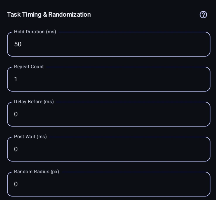 Absolute click customizations