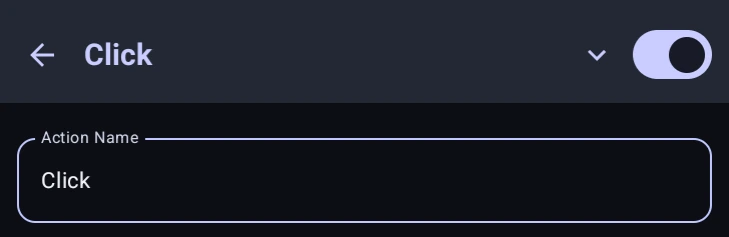 Action configuration overlap