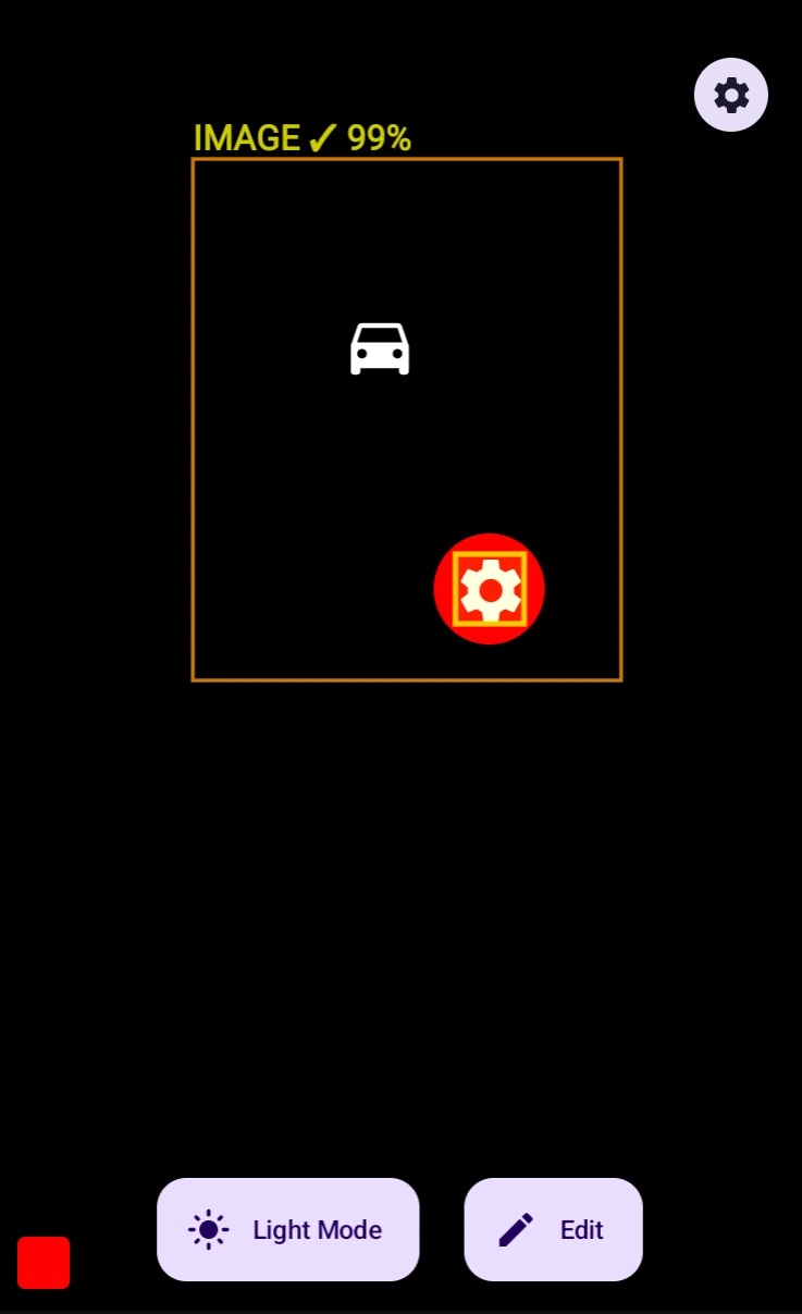 Debug Mode drawing a detection box on screen